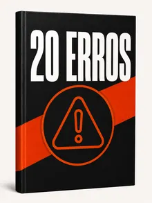 Capa do bônus 20 Erros que Travam seu Ganho